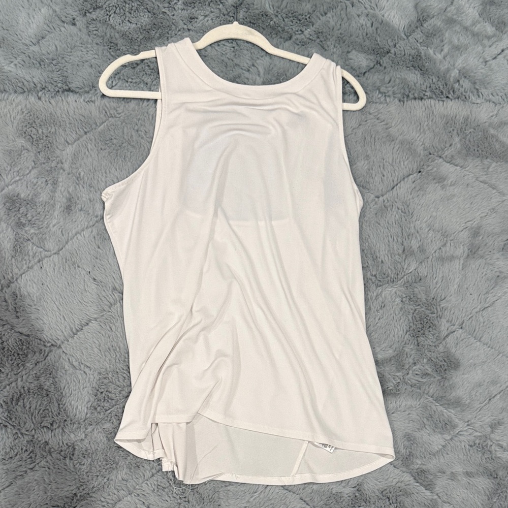 Express White Sleeveless Tank Top